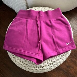 Nike Women's Fuchsia Athletic Shorts